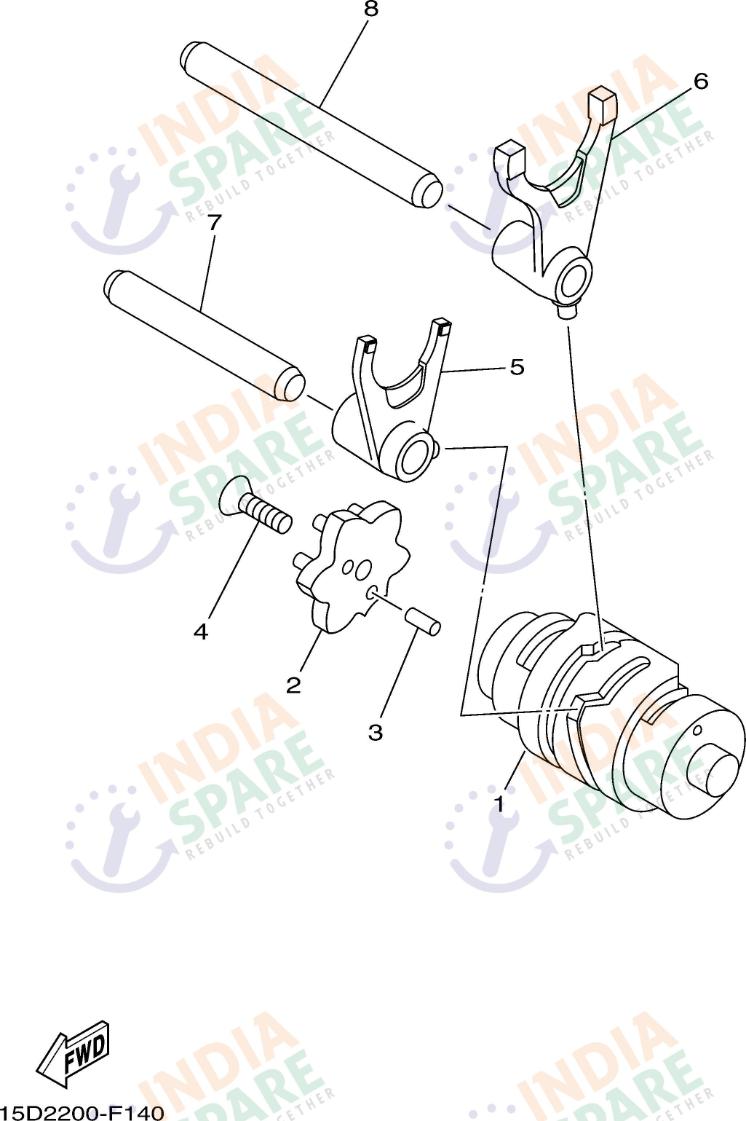 SHIFT CAM FORK
